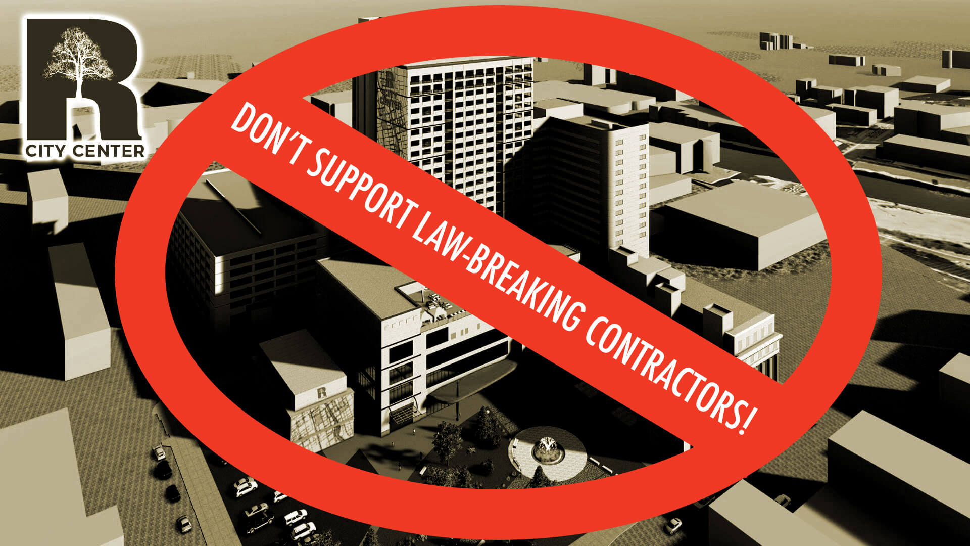 Don't Support Law-Breaking Contractors and those who employ them like CAI Investments & Luxe Industries